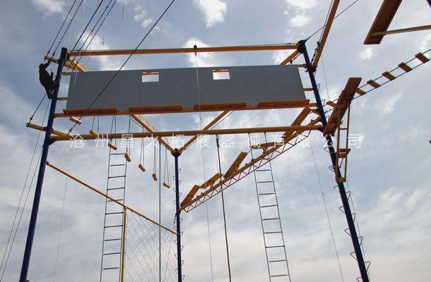 高空翘板桥高空单项器材高空翘板高空拓展翘板